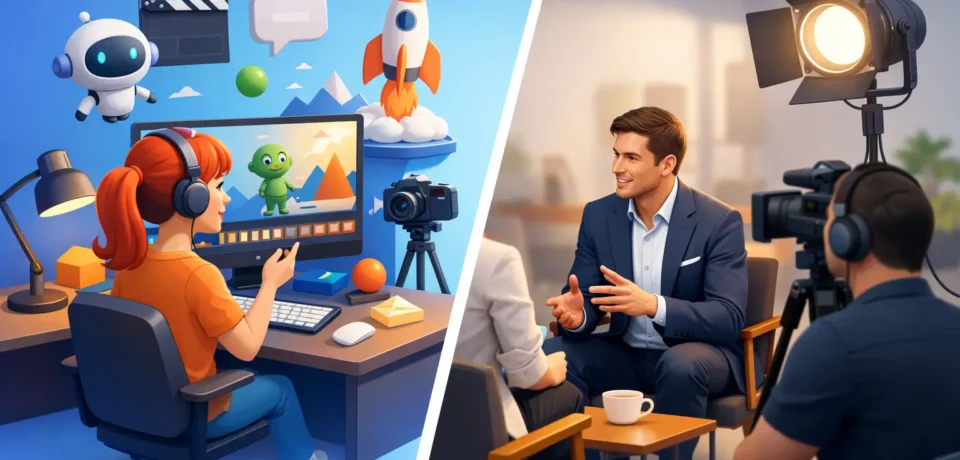 Animation vs Live Action for Business