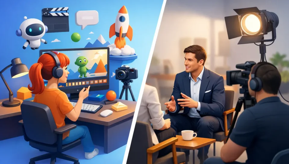 Animation vs Live Action for Business