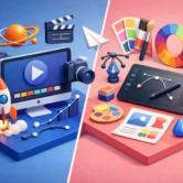 Motion Graphics vs Graphic Design Explained Motion Graphics vs Graphic Design Explained