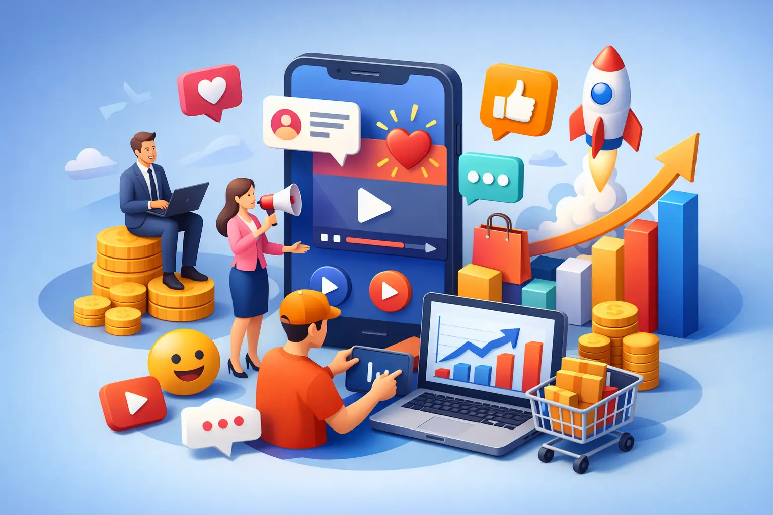 Social Media Animation for Business That Sells