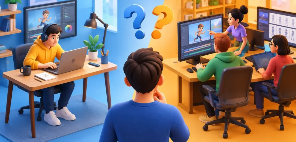 Freelancer Versus Animation Agency: Which Fits?