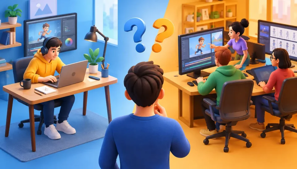 Freelancer Versus Animation Agency: Which Fits?