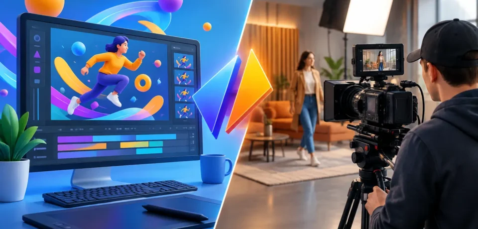 Motion Graphics Versus Live Action: Which Wins?